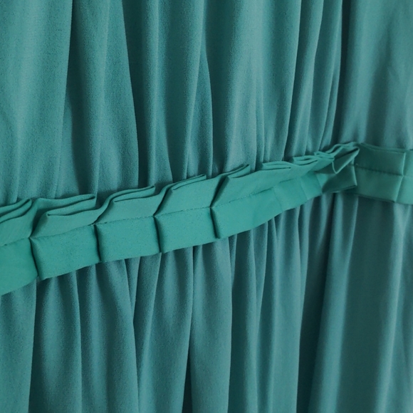 Max and Cleo Teal Dress - 10 - Picture 4 of 6